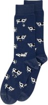 Alfredo Gonzales sokken cows blauw - 46-48