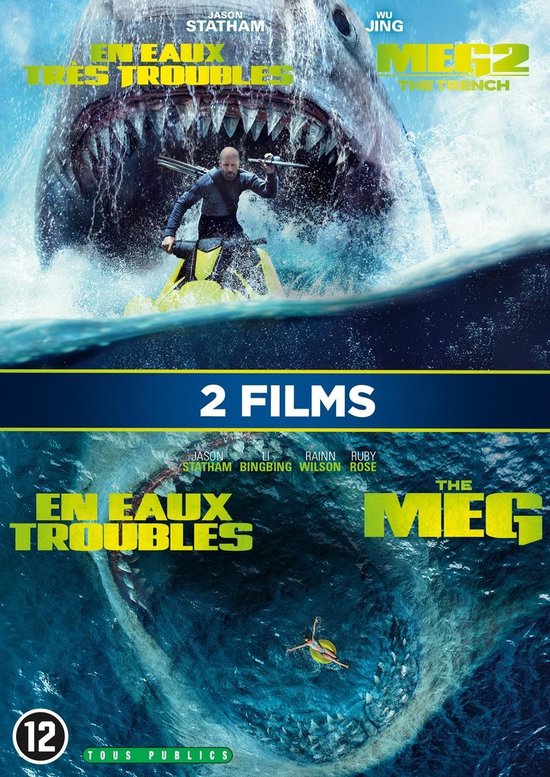 The Meg 1 - 2 (DVD) (Dvd), Jason Statham, Dvd's