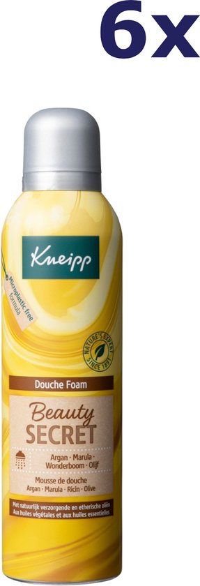 6x Kneipp Douchefoam 200ml Beauty Secret