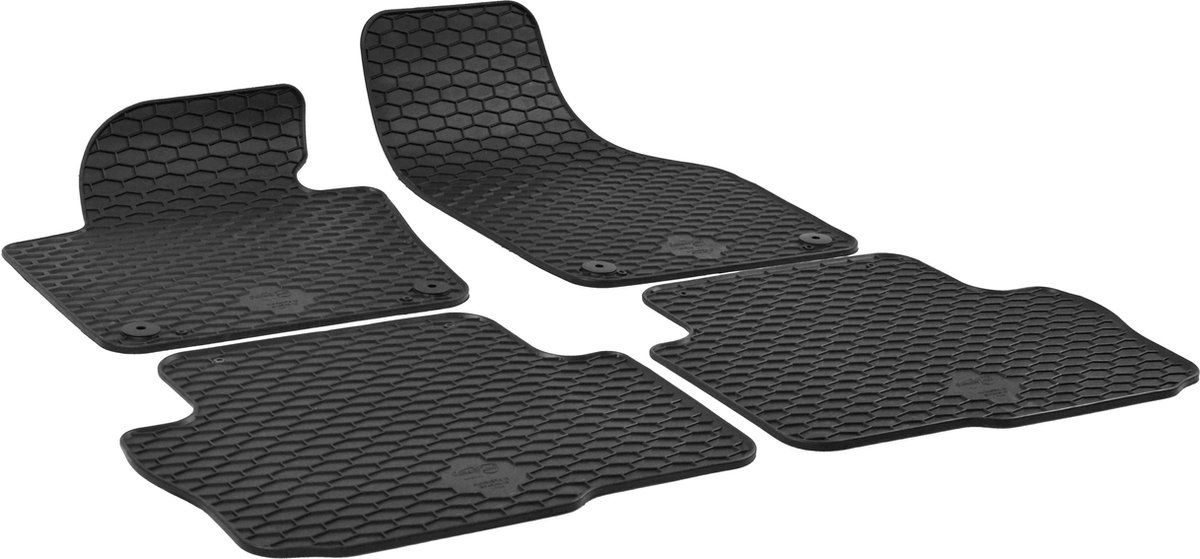 DirtGuard rubberen voetmatten geschikt voor Seat Alhambra, VW Sharan 2010-Vandaag