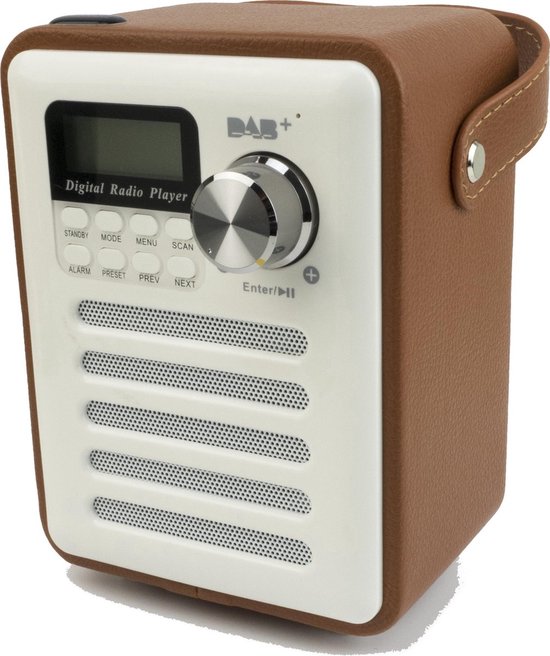 DAB+ BT-H6 | Digitaal all-in one portable muziek systeem met DAB+ radio ...