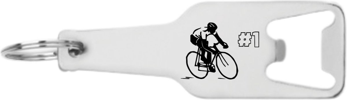 Akyol - wielrennen flesopener - Wielrennen - familie vrienden sporters - cadeau - 105 x 25mm