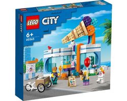 foto van LEGO City IJswinkel Bouwset met Speelgoed Fiets - 60363