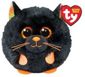 TY Teeny Puffies Halloween Cat Black 10 cm 1 stuk