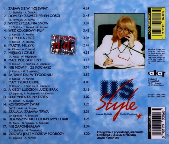 Urszula Sipińska: Antologia [CD]