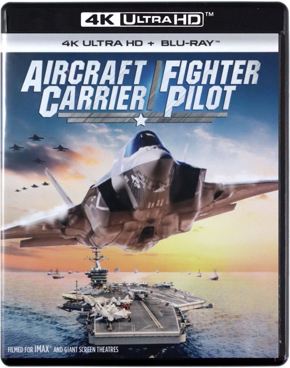 Aircraft Carrier: Guardian of the Seas / Fighter Pilot [Blu-Ray 4K]+[Blu-Ray]-