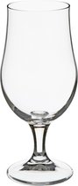 Secret de Gourmet Bierglazen set - pilsglazen fluitje/bierglazen op voet - 8x stuks - glas