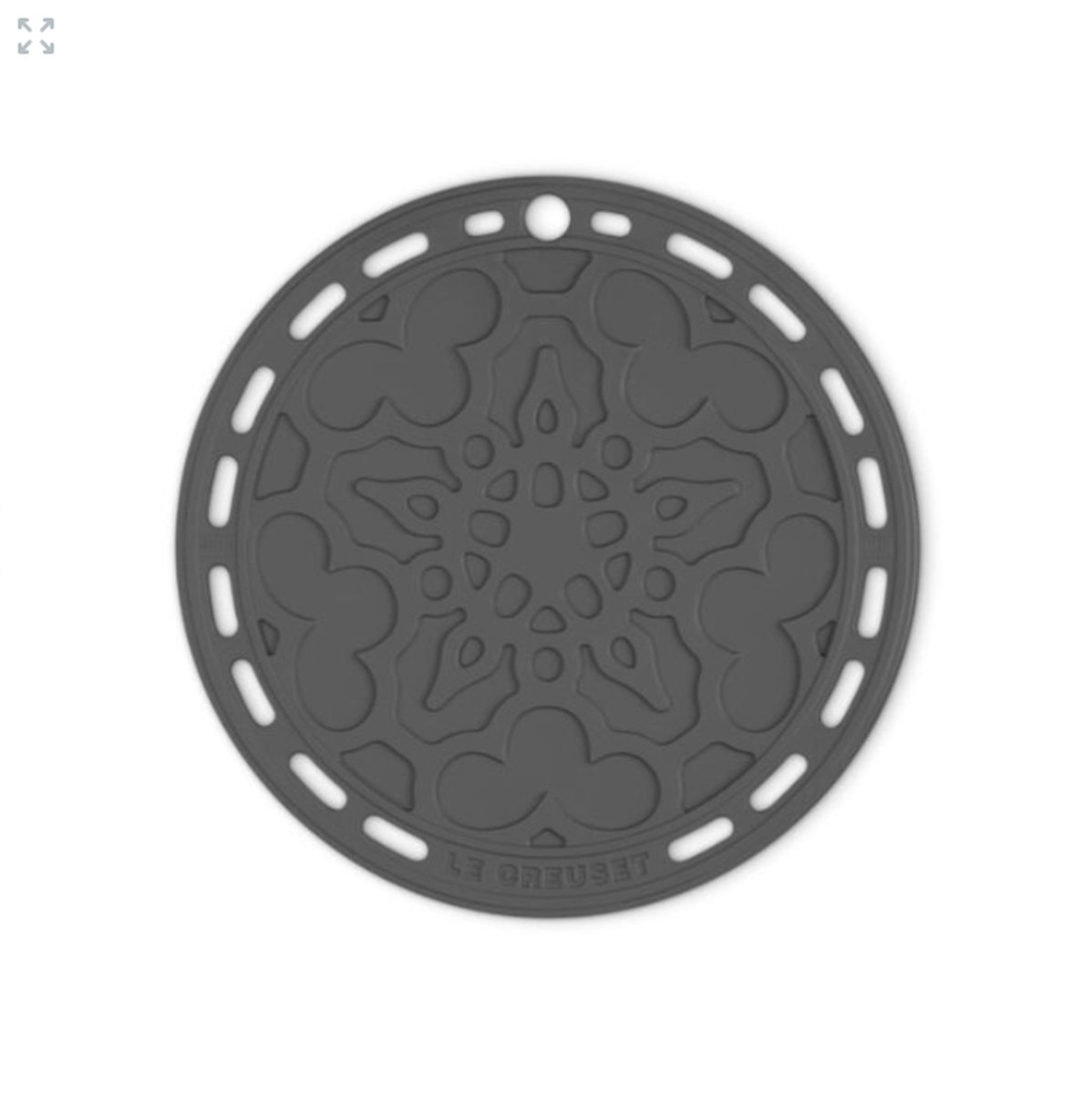 Le Creuset Premium silicone potonderzetter flint