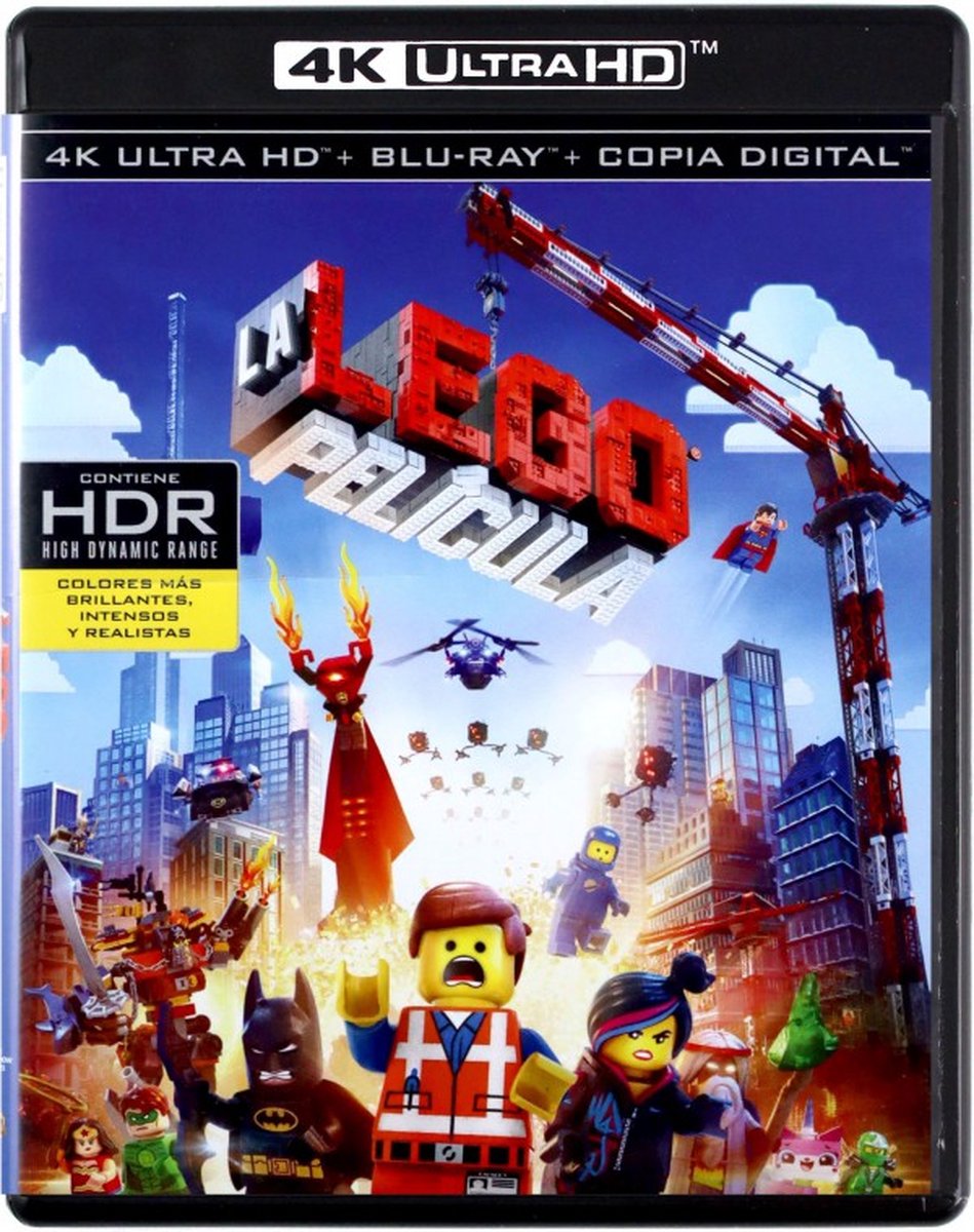 De Lego Film [Blu-Ray 4K]+[Blu-Ray]-