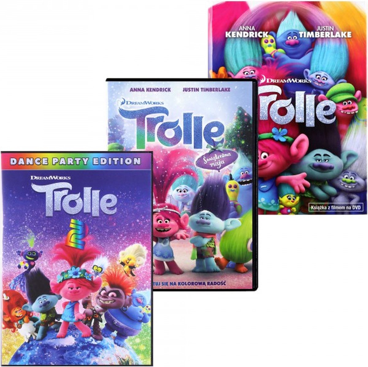 Trolle Kolekcja Pakiet: Trolle 1-2 / Świąteczna Misja [3DVD]