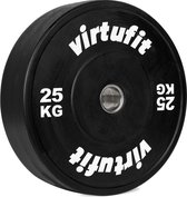 VirtuFit Bumper Plate - Olympische Halterschijf van Rubber - 50 mm - 25 kg