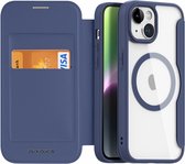 Dux Ducis Apple iPhone 15 Plus Case Skin X Pro Convient pour Mag Case - Blauw