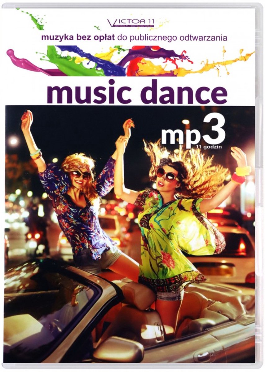 Music dance MP3 - 11 godzin Muzyka bez opłat [CD]