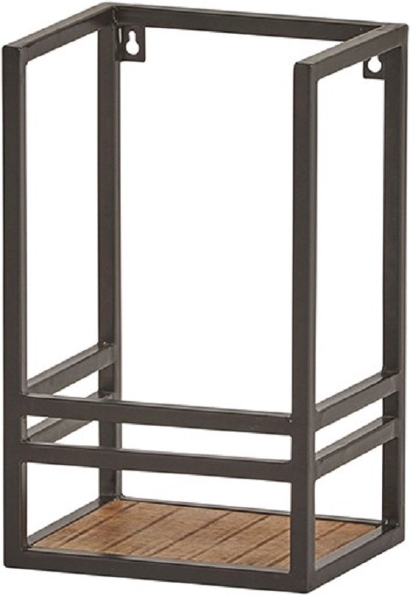 Wandrek Mangohout metaal Staand medium