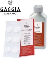 GAGGIA MILANO onderhoudsset - ontkalker - reinigingstabletten