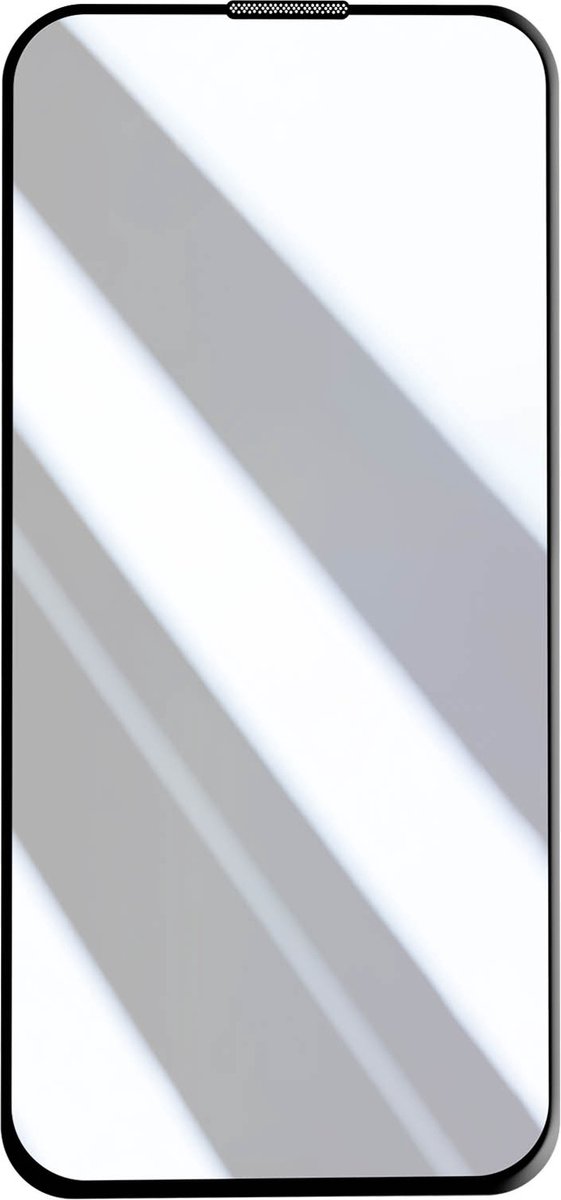 Geschikt voor Apple iPhone 15 Pro Max gehard glas, volledige lijm 5D volledige hechting, zwart afgeschuind