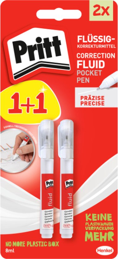 Pritt Pocket Pen 1+1 8 ML - Pritt