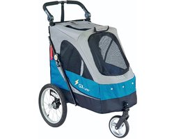 Hondenbuggy Petstro M tot 30 kg Blauw