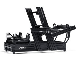 Next Level Racing Elite 160 - Simulator Cockpit - Wheel Plate Edition - Zwart