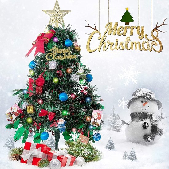 Decoratieve Mini Kerstboompjes - Sfeervolle Tafeldecoratie