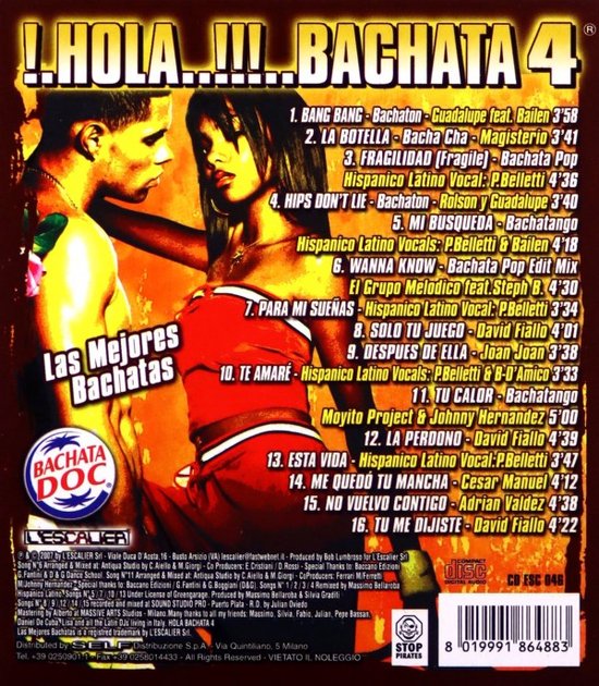Hola Bachata 4 [CD]
