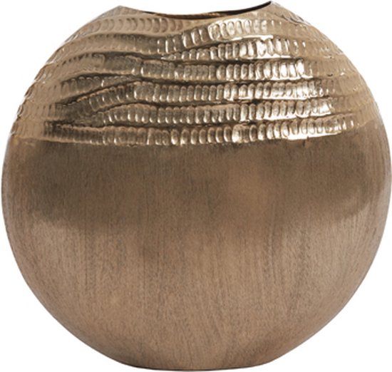 Light&living Vaas deco 35x9,5x34 cm MAZAN goud