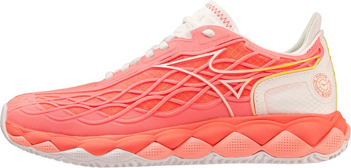 Mizuno Tennisschoen Padelschoen Wave Enforce Tour CC Dames Roze