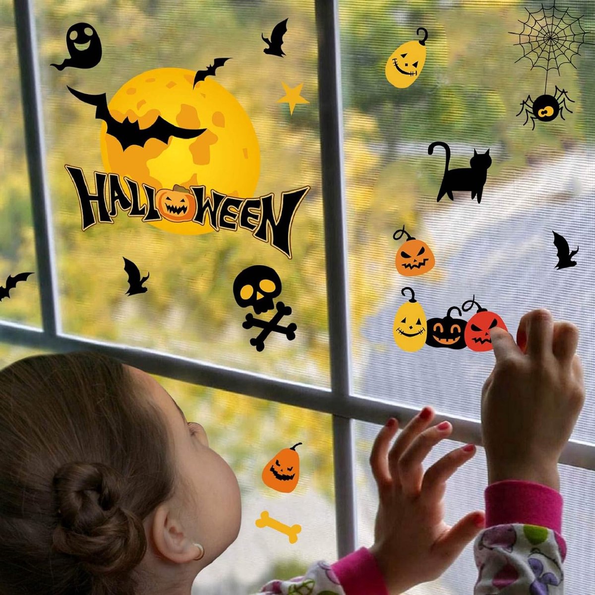 Notre Top 10 Des Autocollants Décoration Fenêtre Halloweenlot