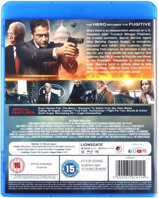 ric roman angel has fallen full movie in telugu