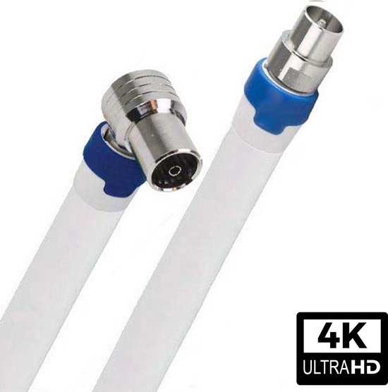 Coax kabel geschikt voor Ziggo & op de hand gemaakt 1,5 meter