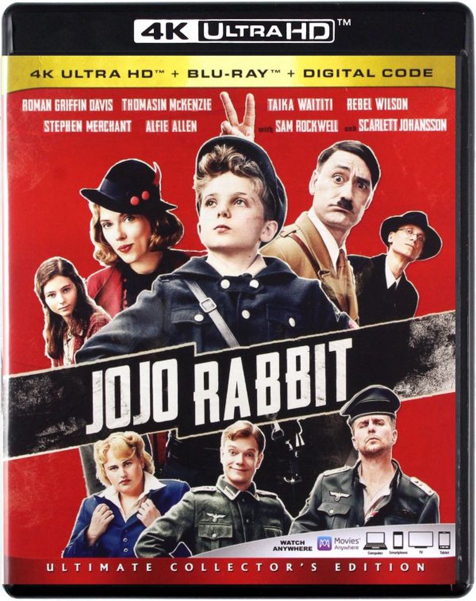 Jojo Rabbit [Blu-Ray 4K]+[Blu-Ray]-