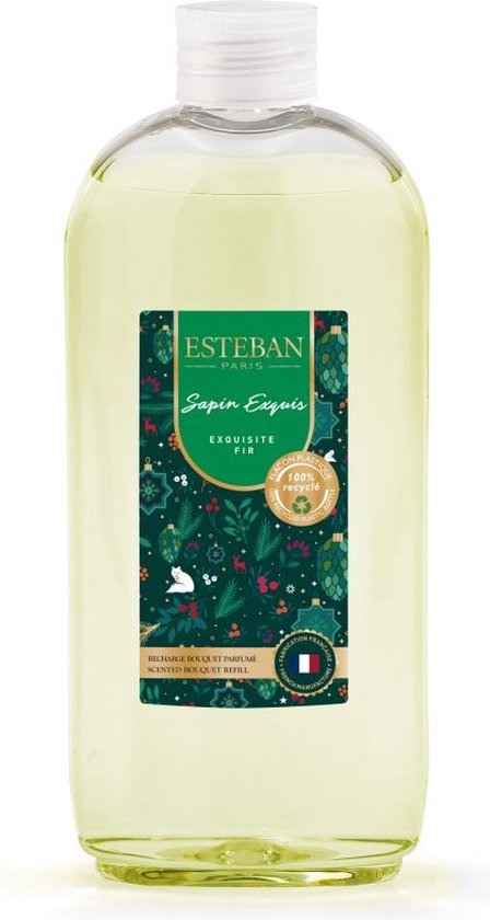 Foto: Esteban kerst 2021 exquisite fir navulling geurstokjes 300ml