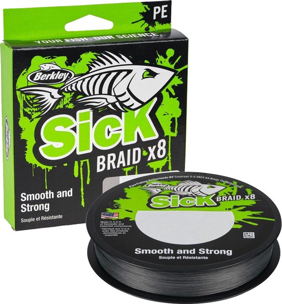 Tresse Berkley Sick Noir 0,12 150m