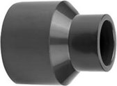 Druk PVC verloopmof - (63)/50x32mm - 16 bar