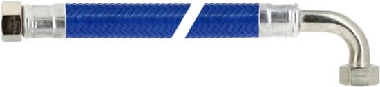 Bonfix flexibele EPDM slang haaks blauw 3/4inch 100cm RpRp