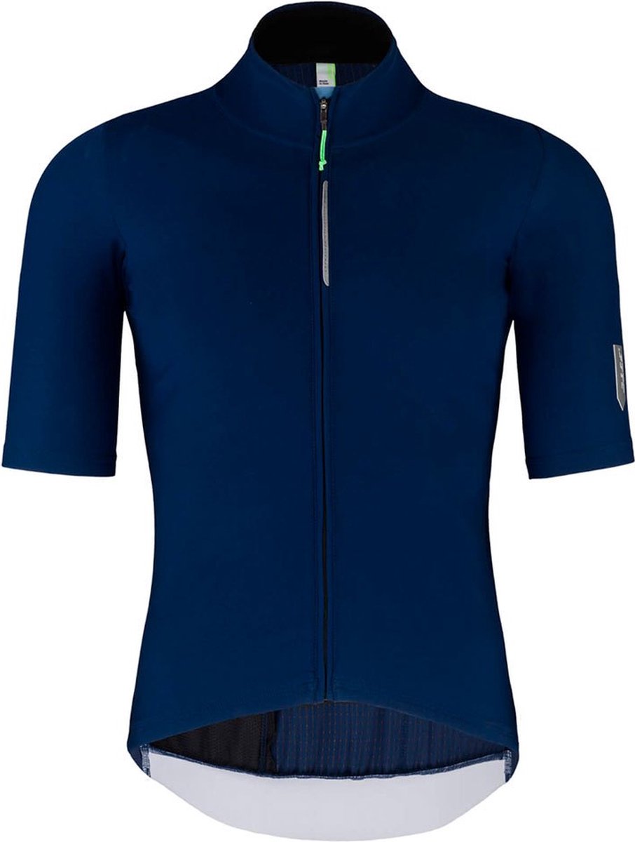 Q36.5 Woolf Jersey Met Korte Mouwen Blauw L Man