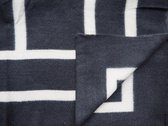 Bijoutheek Sjaal (Fashion) Geometrisch patroon (185cm x 90cm) Zwart