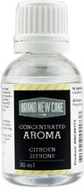 BrandNewCake® Geconcentreerde Aroma Citroen 30ml - Aroma en Smaakmaker - Smaakversterker - Bakken - Bakingrediënten