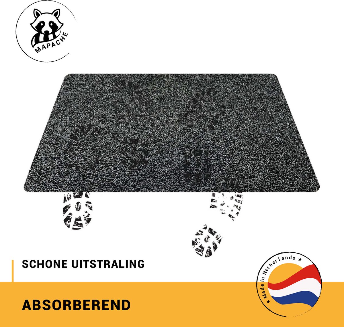 Mapache - Deurmat 40x70 cm - Single Pack