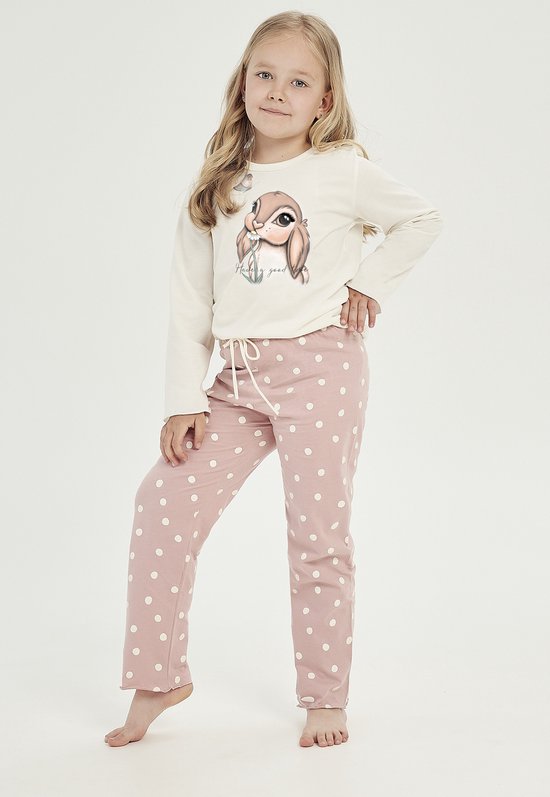 Taro Pyjama - Bunny - 100% Katoen. Maat 128 cm / 8 jaar.