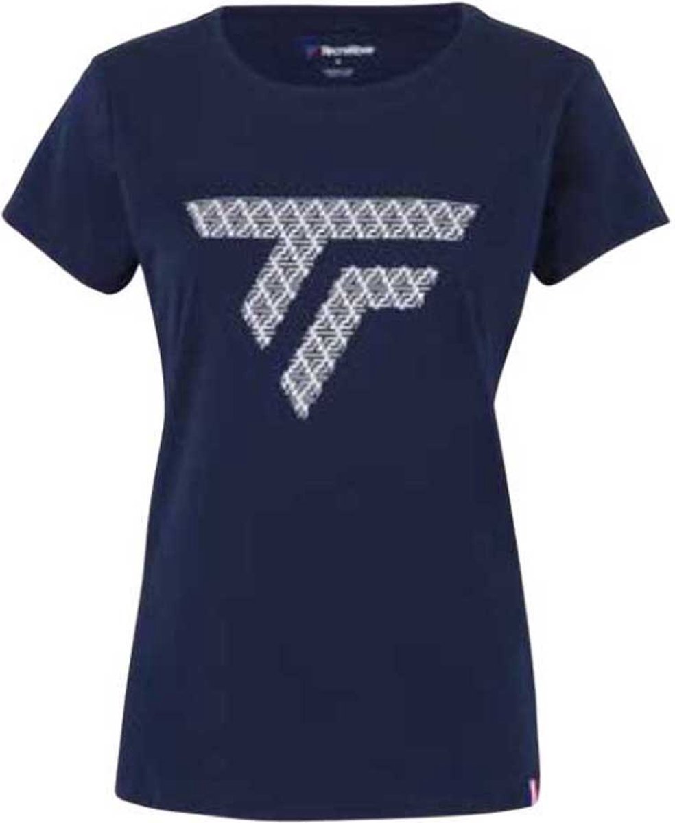 Tecnifibre Training T-shirt Met Korte Mouwen Blauw L Vrouw