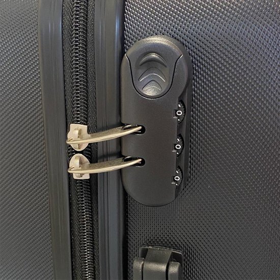 SROUPSUTKK Afneembare lage wielen reiskoffer met handbagage, universele