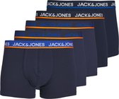 Jack & Jones Boxershorts Heren Trunks JACPOPBASIC 5-Pack - Maat S