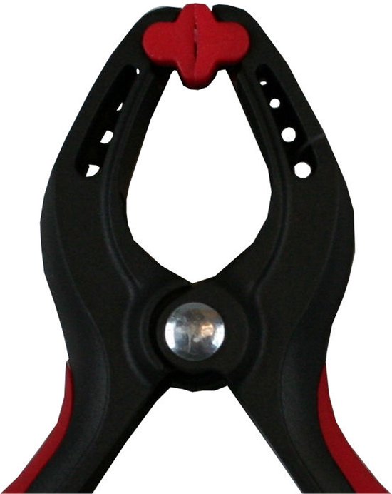 Benson Zeilklemmen/veerklemmen - 3x - kunststof - 10 cm - profi lijmklemmen met rubber heft van Benson — afbeelding 3