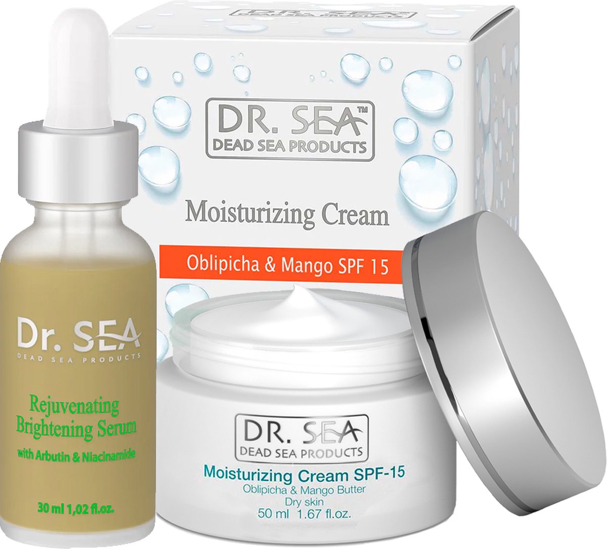 Goedkoopste Dagcrème Duindoorn - Mango & Serum met Arbutin - Niacinamide