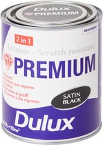 Dulux Premium Lak - Satin - Zwart - 0.75L