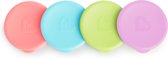 Munchkin Deksels voor alle Miracle 360° Cups - Antilek Deksels - Multi Gekleurd - Per 4 Stuks