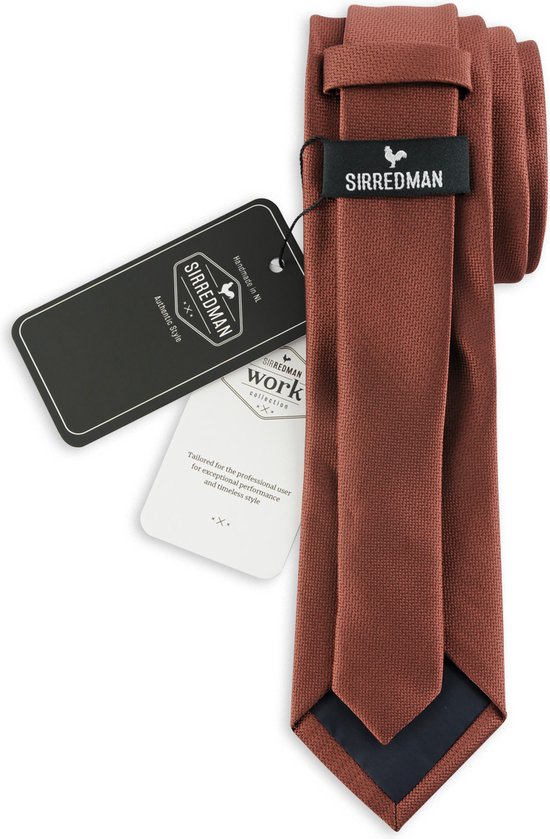 Sir Redman - Cravate WORK rouille - polyester