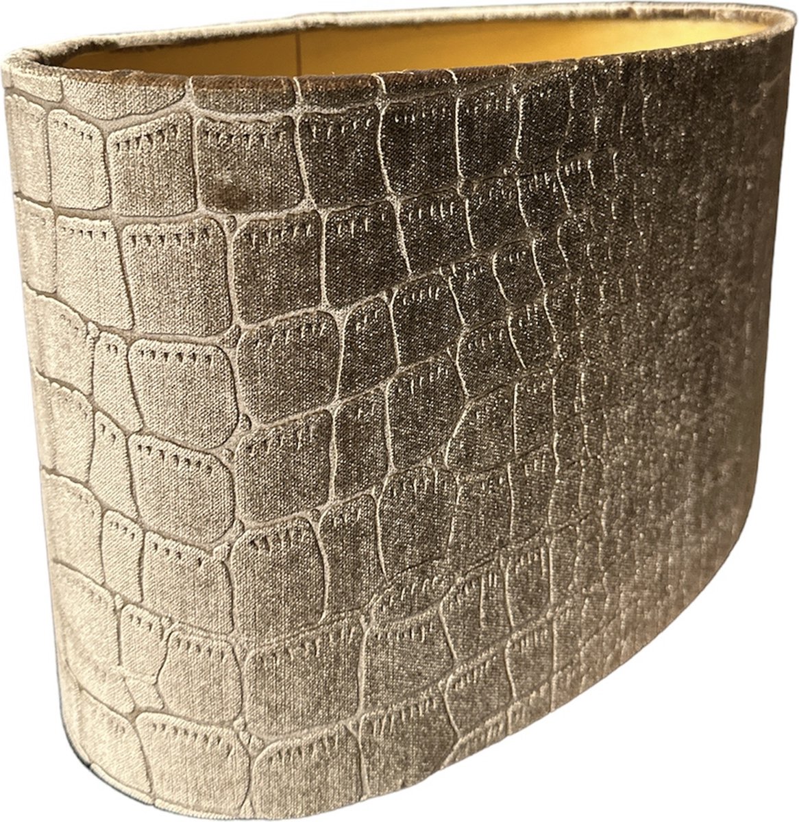Lampenkap moodlight ovaal 45x22,5x25 big croco 77