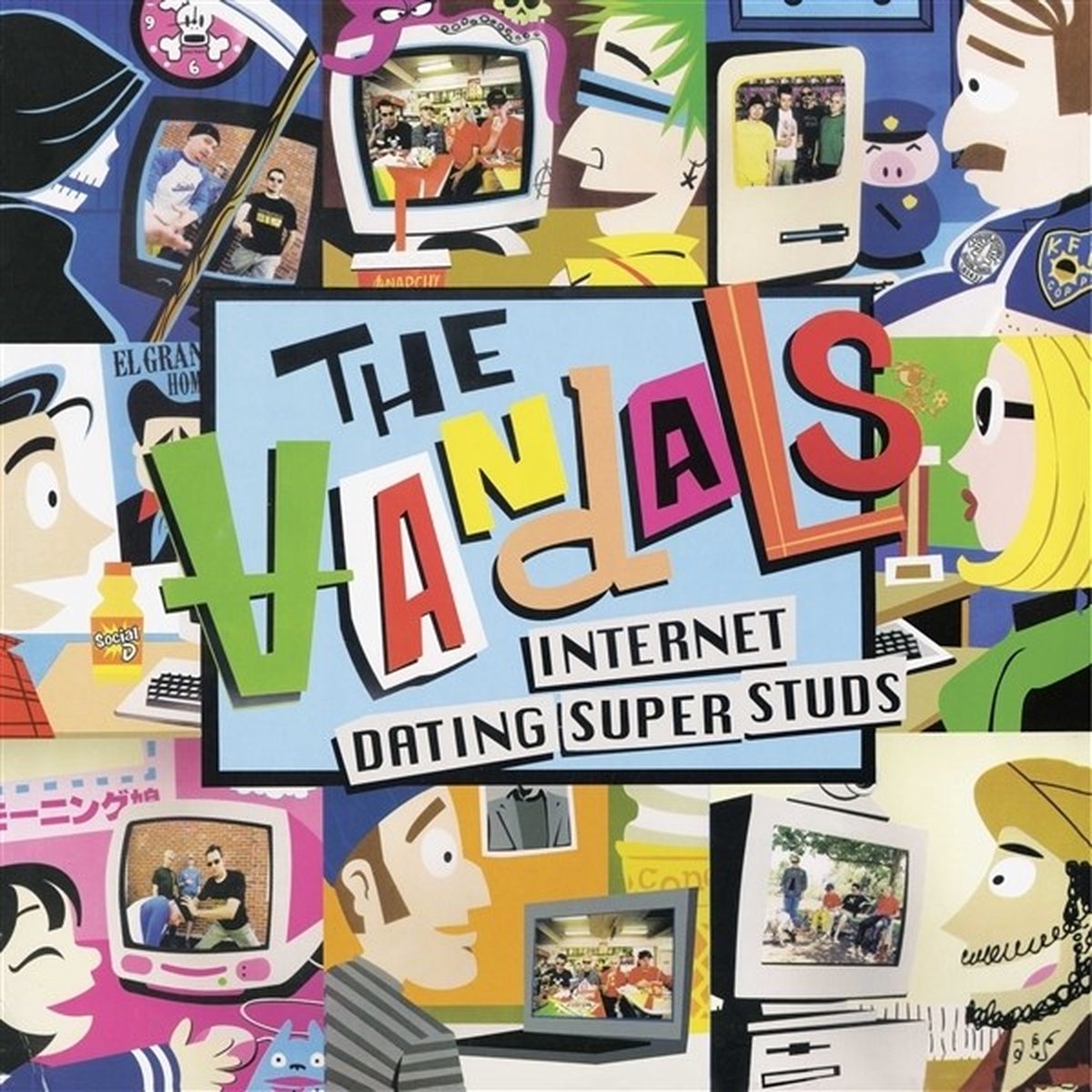 Vandals - Internet Dating Superstuds (LP) (Coloured Vinyl)